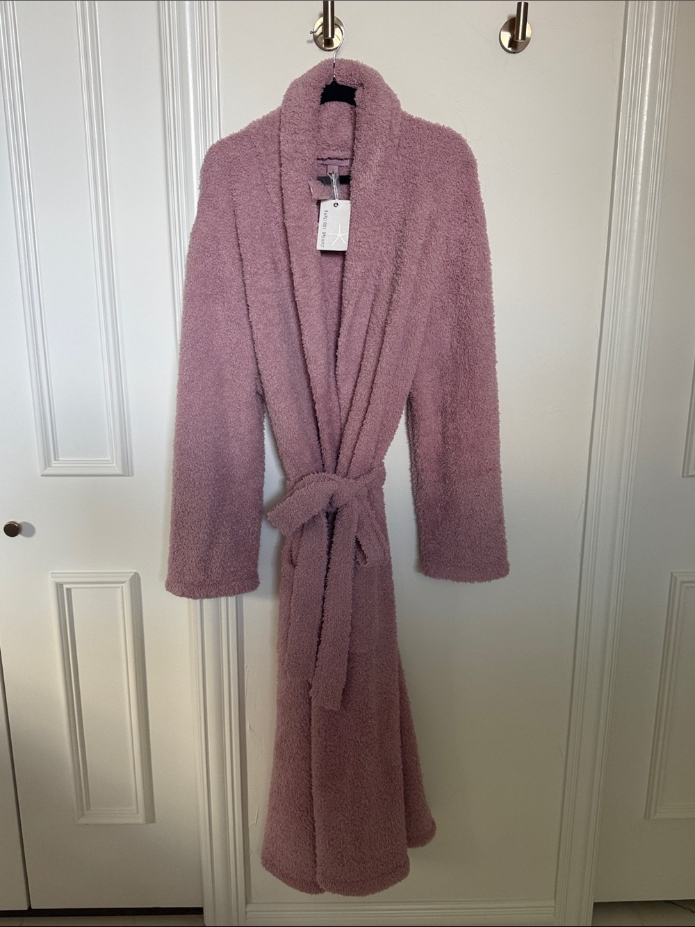 Barefoot Dreams Cozy Chic Plush Robe in Morning Haze